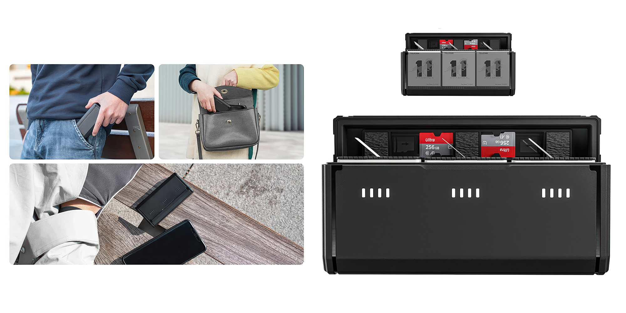 Ładowarka trójkanałowa Telesin GP-HPK-011 do akumulatorów GoPro Hero 9 _ 10 _ 11 _ 12